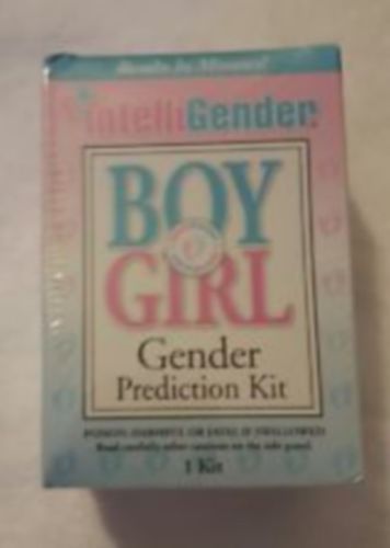 IntelliGender Boy Or Girl Baby Gender Prediction Test Kit NIB Expires 6/ 2019
