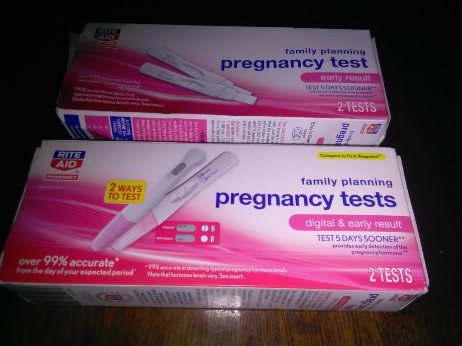 Pregnancy Test (4) Digital Individual Tests,EARLY (Test 5 days Sooner) 05/19