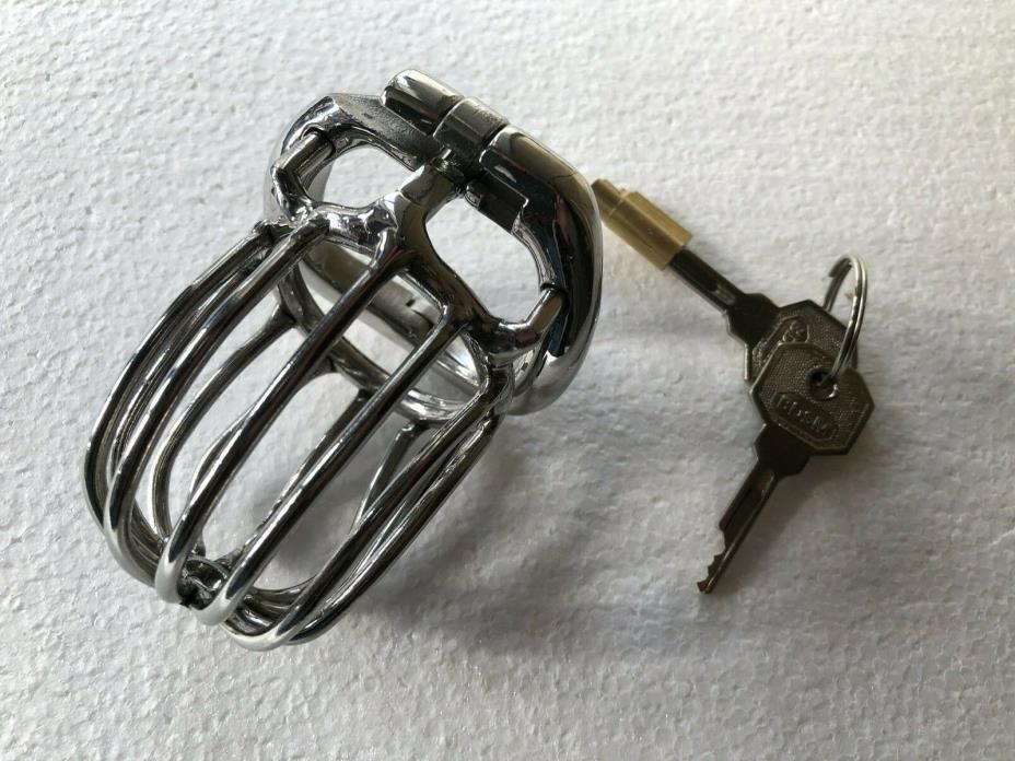 New Stainless Steel Chastity Cage Device Folsom Gay Fetish Mr S Leather