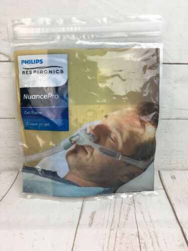 Philips Respironics Nuance Pro Gel Frame Mask Headgear Cushion 1105167 Opened