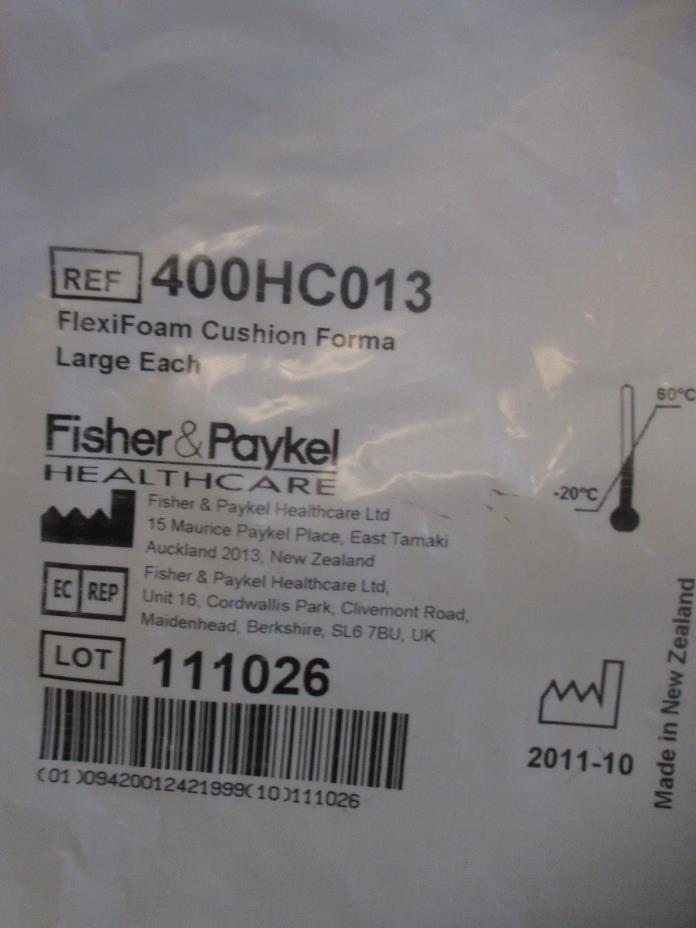 Fisher & Paykel Foam Cushion Zest  Large 400HC013 Replacement Parts