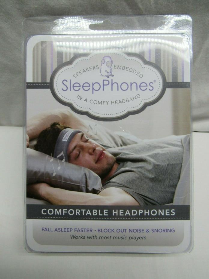 SLEEPPHONES Size M Sleep Phones Pajamas For Your Ears Headband Headphones