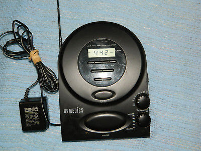 Classic Homedics Brand Alarm Clock Radio Spa Therapy Sound Machine # SS-400B