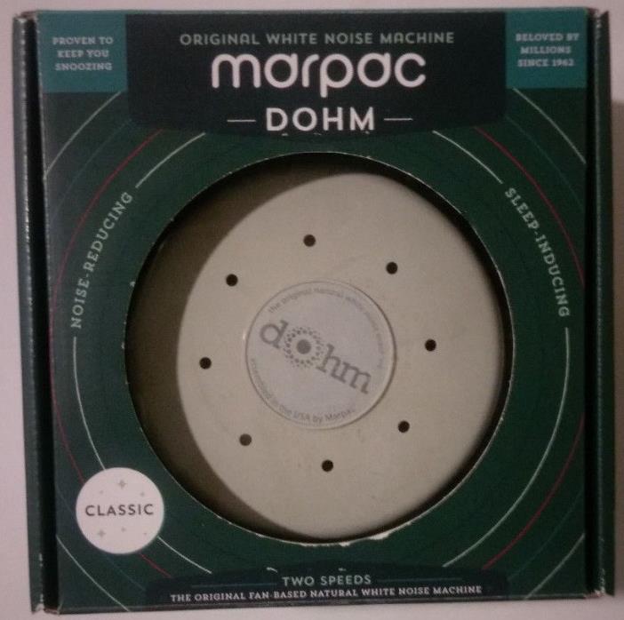 Marpac Dohm Classic White Noise Sound Machine, Gray