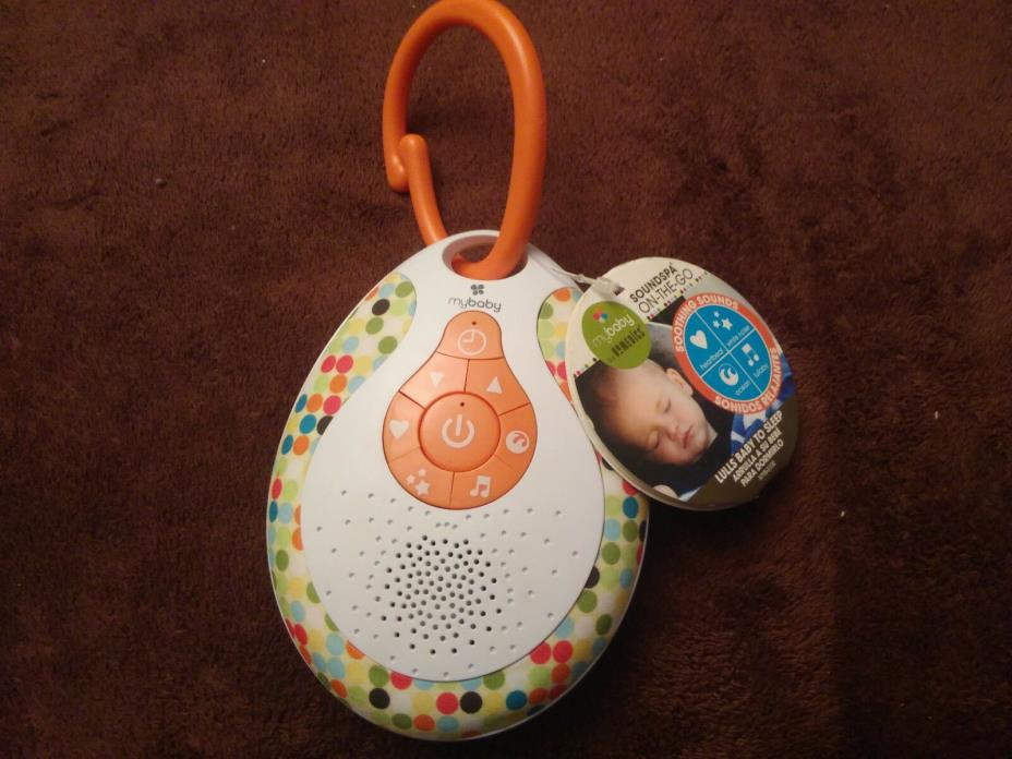 HoMedics myBaby Soundspa On-the-Go Sound Machine Soothing Sounds MYB-S100