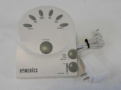 HoMedics Sound Spa Acoustic Relaxation Machine 6 Sounds Sleep Nature White Noise