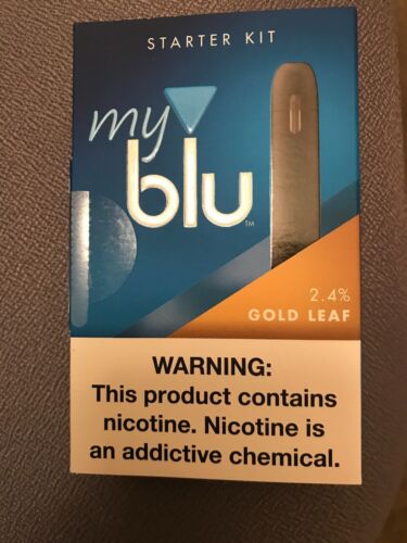 My Blu Starter Kit Gold Leaf 2.4% Sealed