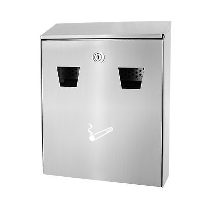 Alpine Industries All-In-One Wall Mounted Cigarette Disposal Station