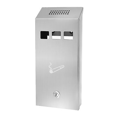 Alpine Industries Wall-Mounted Cigarette Disposal Tower