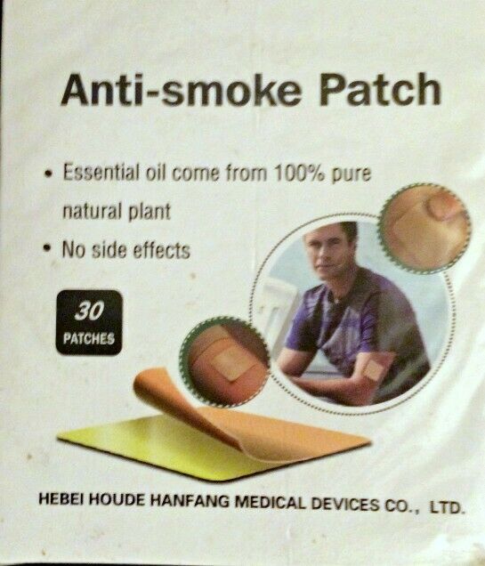 Stop Smoking  Patch 100% Natural   30 per pack