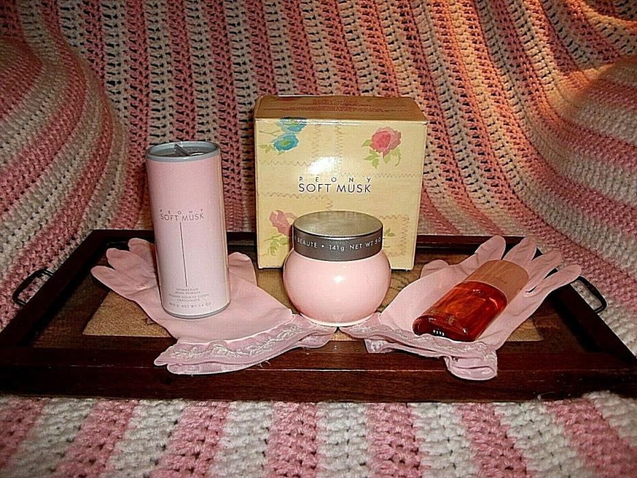 Peony Soft Musk by Avon LADIES PERFUMES/COLOGNE MOTHERS DAY GIFT SET Spray 2003