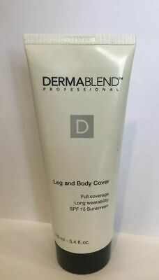 Dermablend Professional Leg and Body Cover Full Coverage  Light 3.4 oz Tester