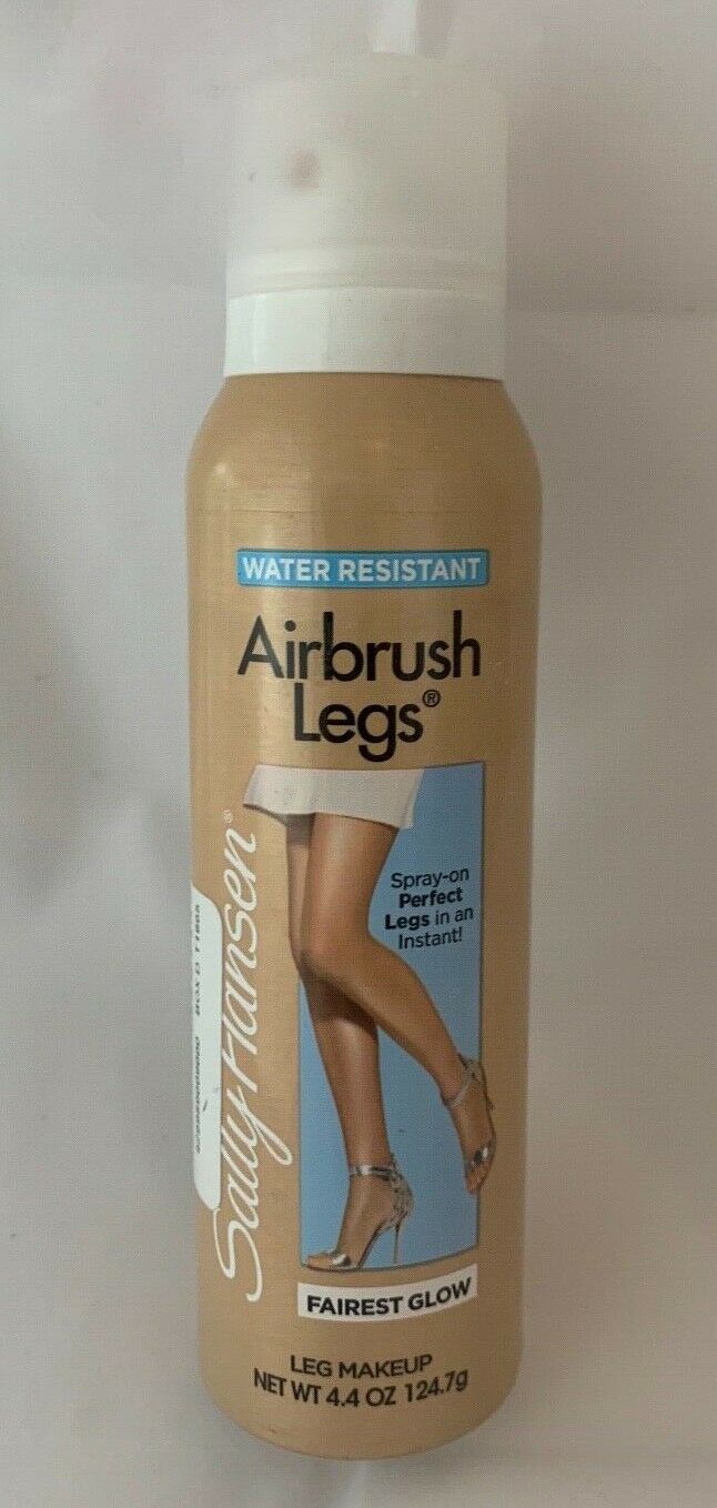 Sally Hansen AIRBRUSH LEGS 4.4oz SprayOn Leg Makeup FAIREST GLOW water resistant