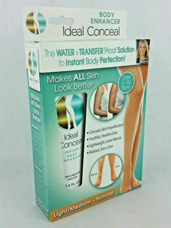 Ideal Conceal Instant Body Makeup Cream Enhancer Light /Medium