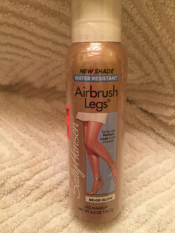 Sally Hansen Airbrush Legs Water Resistant Beige Glow New Sealed
