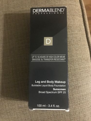 Dermablend Leg and Body Cover Make-Up SPF 25 Medium Natural 3.4oz
