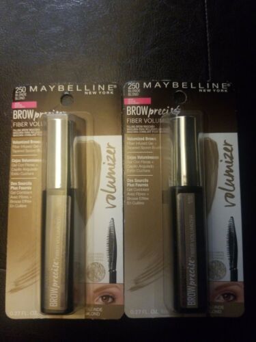 NIP Maybelline Brow Precise Fiber Volumizer Mascara 250 BLONDE Free Shipping
