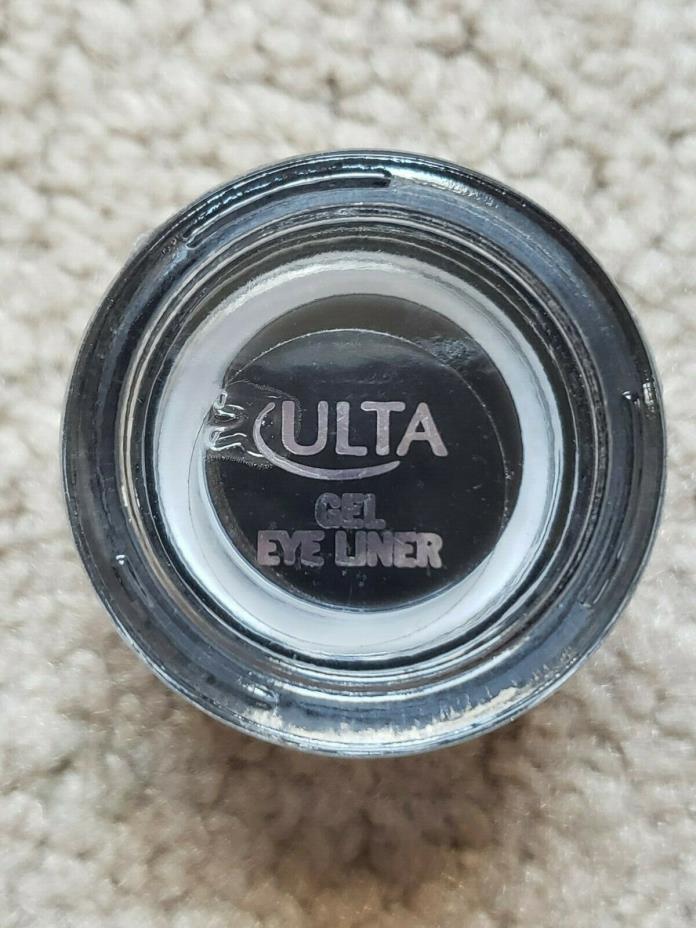 Ulta Glass Jar BLACK GEL Eye Liner (0.10 oz./Sealed)
