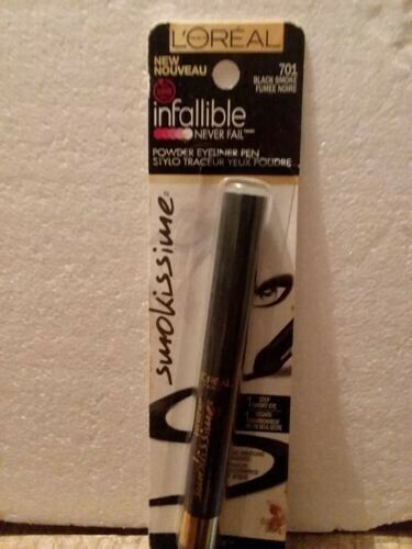 Loreal Paris Infallible Never Fail Powder Eyeliner Pen 701 Black Smoke .032 Oz