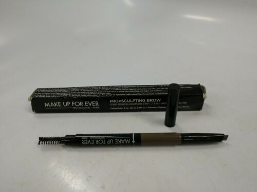 Make Up For Ever Pro-Sculpting Brow #50 3 in 1- 0.01oz BNIB As Pictured See Desc