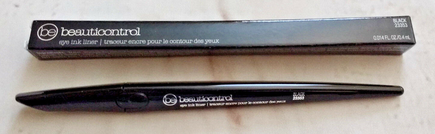 BEAUTICONTROL Eye Ink Liner, Precision Pen, BLACK, Free Shipping