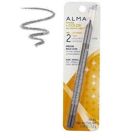 777 ALMAY NICE & SMOOTH GEL SMOOTH LINER 033 CHARCOAL GRAY PENCIL LINER GOTH