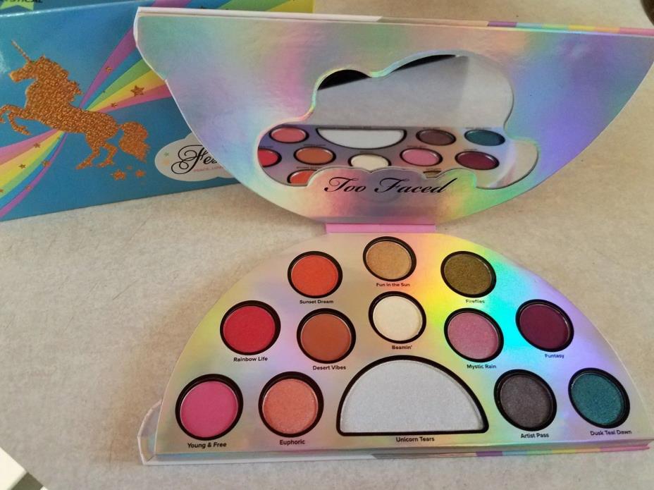 Too Faced LIFE'S A FESTIVAL ~ Mystical & Magical Unicorn Palette ~ AUTHENTIC