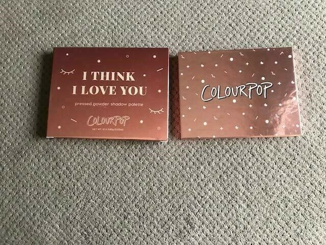 Colour Pop Eyeshadow Palette “I Think I Love You” Brand New In Box