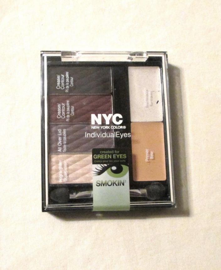 NYC EYE SHADOW INDIVIDUAL EYES #943 SMOKEY GREENS FREE SHIPPING