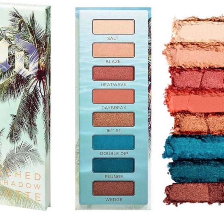 NEW! URBAN DECAY Beached Collection Limited Edition Eyeshadow Palette  8 Shades