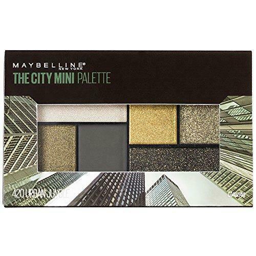 Maybelline Makeup The City Mini Eyeshadow Palette, Urban Jungle Eyeshadow .14 Oz
