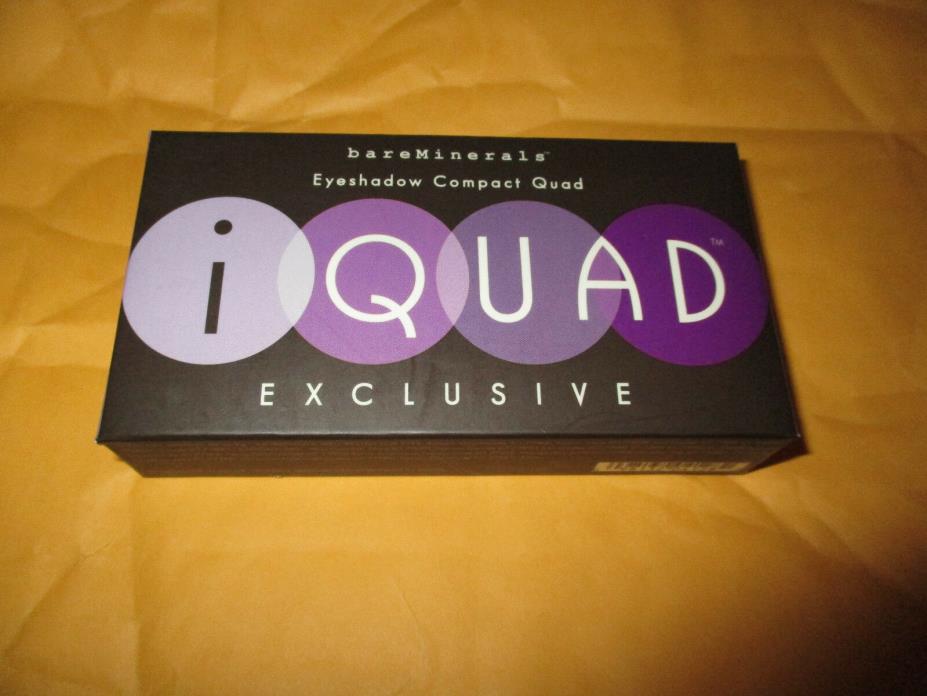 Bare Minerals IQUAD Eyeshadow Compact Quad - Meet The Plums