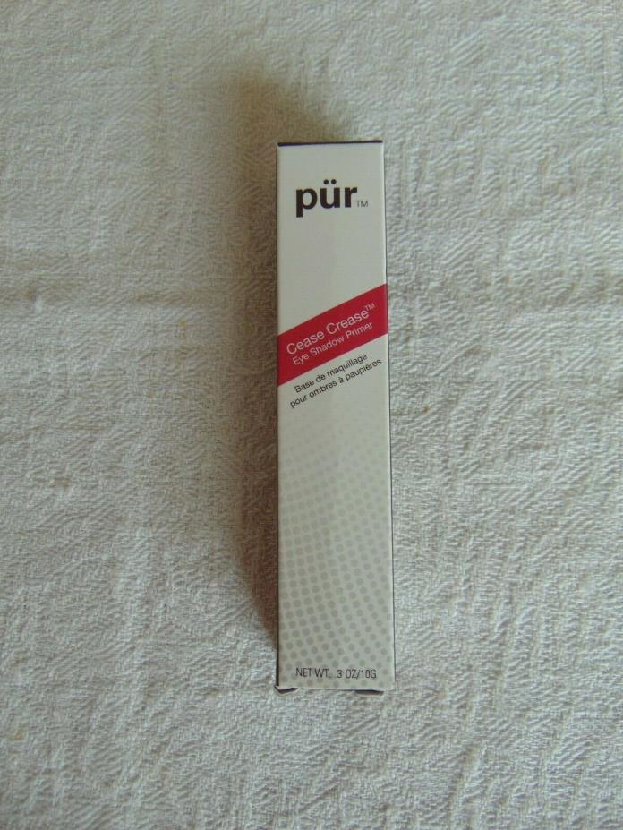 Pur Minerals Cease Crease Eye Shadow Primer Base 10g Full Size Brand New in Box