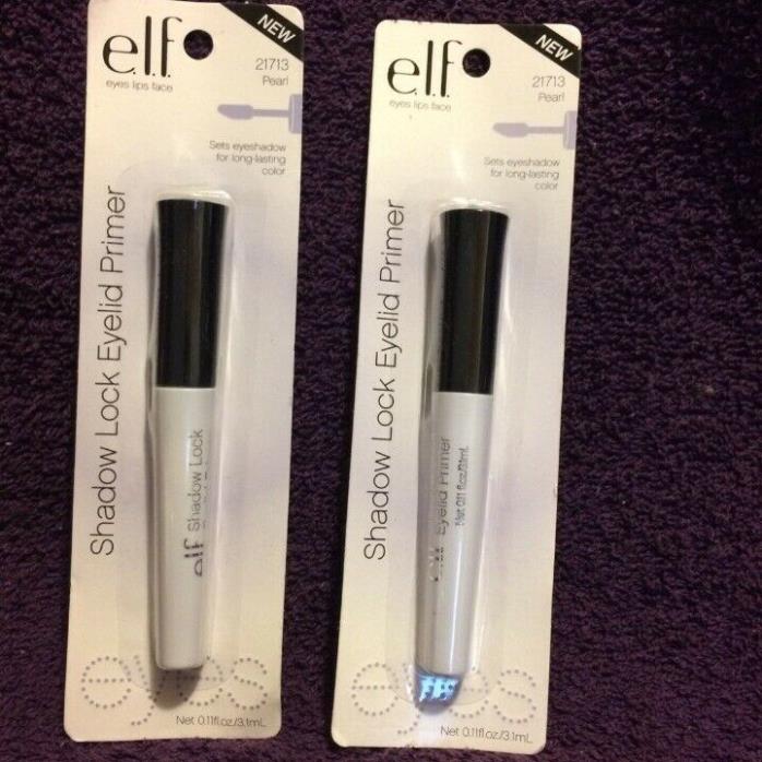 elf Shadow Lock Eyelid Primer 21713 Pearl: Lot of 2