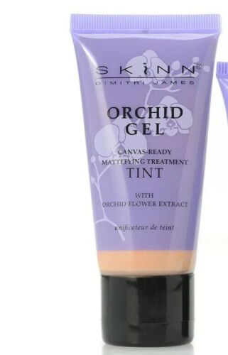Skinn Cosmetics Orchid Gel Canvas-Ready Tinted Primer in Deep Color