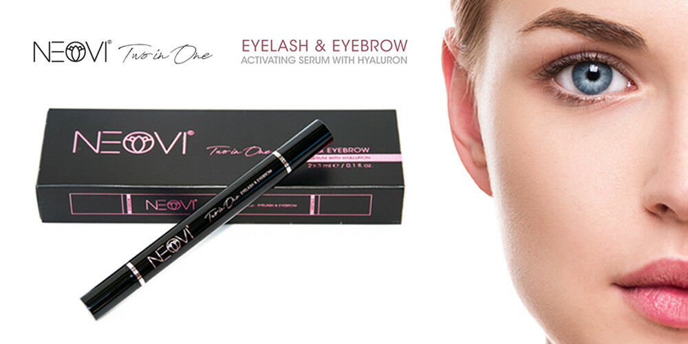 NEOVI TWO-IN-ONE 6ml Eyelash & Eyebrow Enhancing ACTIVATING SERUM.