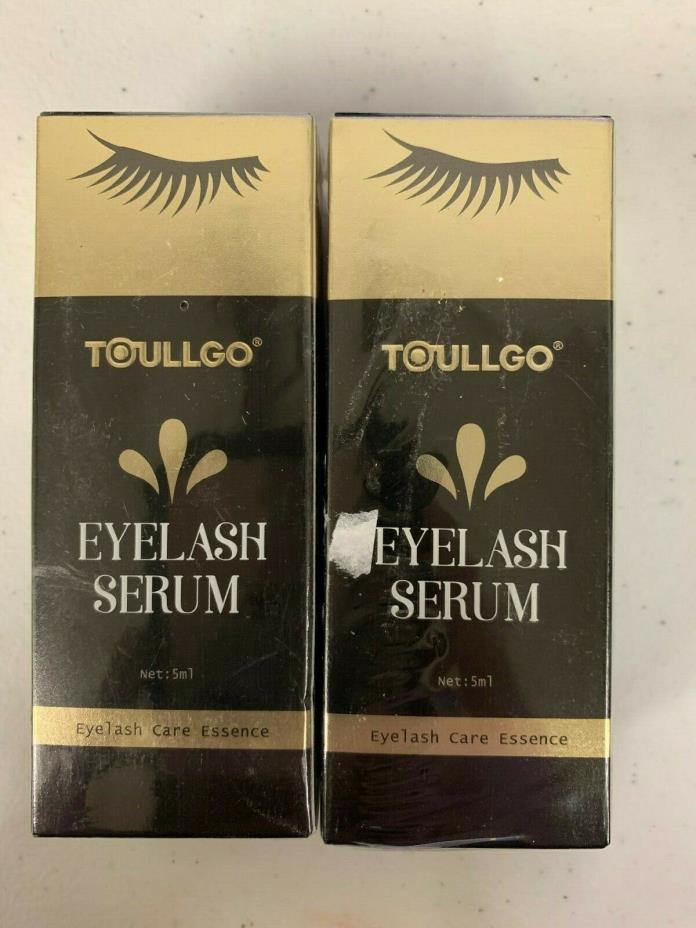 Eyelash Growth Serum by TOULLGO - Eyelash Conditioner 5ml - x2