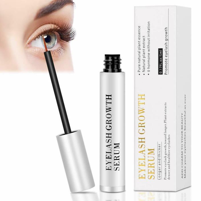 NEW Organic Eyelash Growth Serum Booster Enhancer for Thicker and Longer Lashes