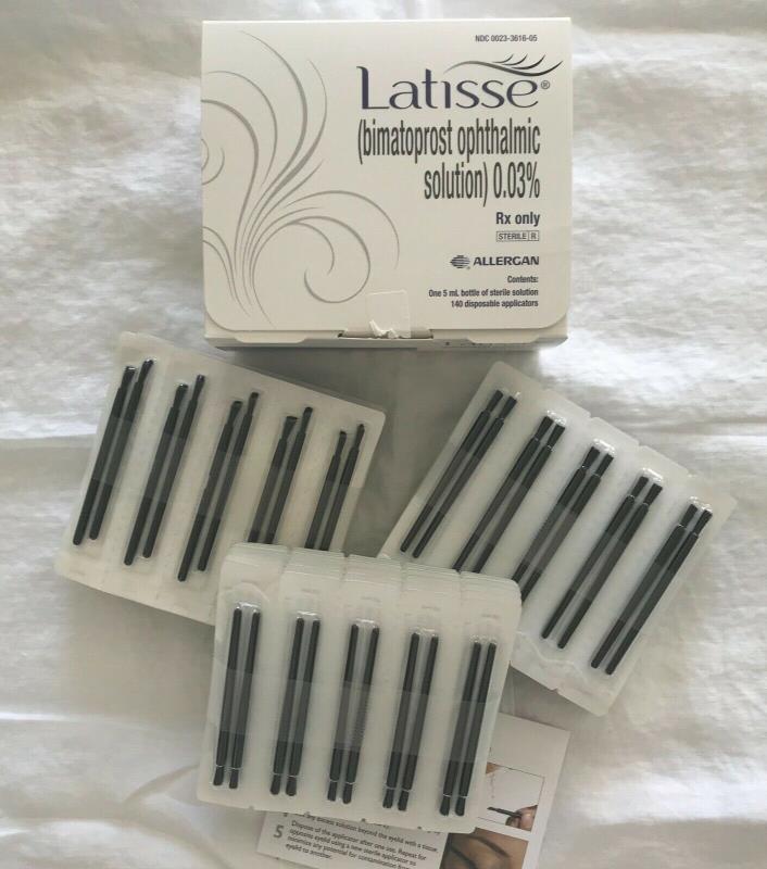 NEW 210 Disposable Applicator Eyelash Growth / Crafts Brushes ONLY  Sealed
