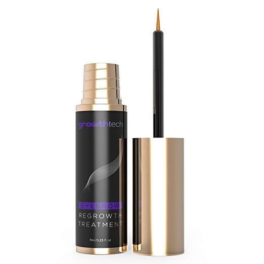 GrowthTech - Eyebrow Growth Enhancer Serum - Thicker - Longer - Castor Oil and P