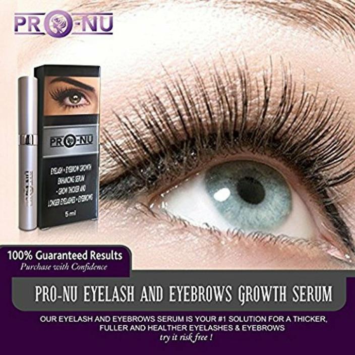 Eyelash Growth Serum Enhancer Moisturizer Thicker Fuller Longer Lashes Brows 5ml