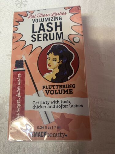New In Box Smack Beauty Voluminizing Lash Serum 7ml