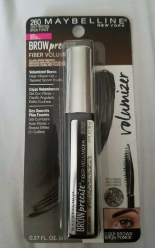 Maybelline Brow Precise Fiber Volumizer 260 Deep Brown