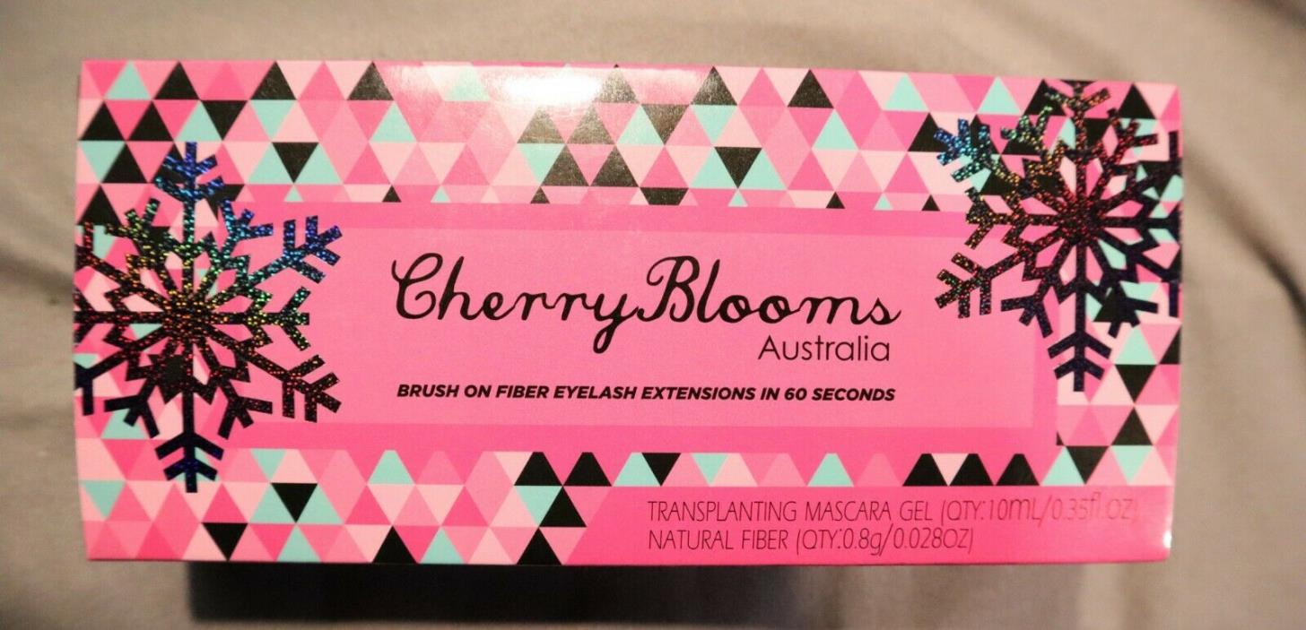 Cherry Blooms Eyelash Extension Brush on Fiber Lashes, New & Authentic
