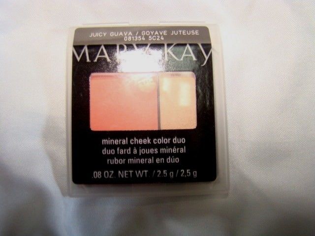 Mary Kay Blush NEW Mineral Cheek Cheek Color Duo - Juicy Guava NEW Rare Hard
