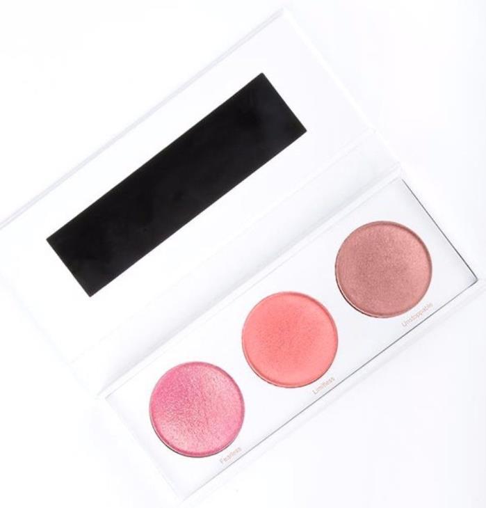 Realher Real Her Be Fearless Be Limitless Blush Kit Trio Palette - Sealed