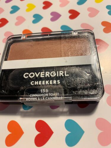 COVERGIRL Cheekers Blendable Powder Blush Cinnamon Toast #156 Free Shipping