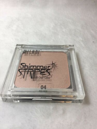 MILANI SHIMMER STRIPES 04 TAHITI TAN GLIMMER FACE CHEEK & EYE COLOR ALL OVER NEW