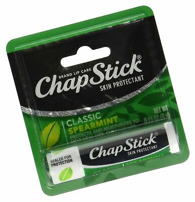 ChapStick Skin Protectant, Classic Spearmint 0.15 oz (Pack ... - FREE 2 Day Ship