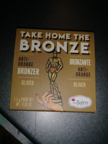 The Balm Take Home The Bronze Anti-Orange Bronzer, Oliver, 1.5 g, NEW